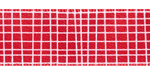 5/8" Gauze Print Satin Ribbon Poppy Red SALE!