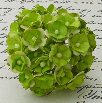 Wild Orchid Craft Sweetheart Blossoms 2-Tone Green
