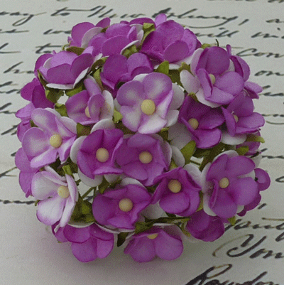 Wild Orchid Craft Sweetheart Blossoms 2-Tone Violet