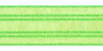 Sheer Organza with 4 Satin Stripes Apple Green