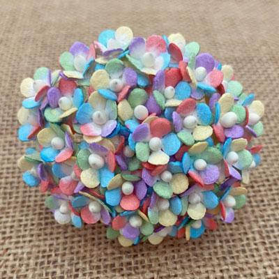 Wild Orchid Craft Miniature Sweetheart Blossoms Mixed Rainbow SALE!