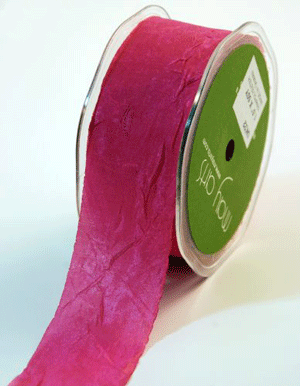 Silky Crush Fuchsia Ribbon