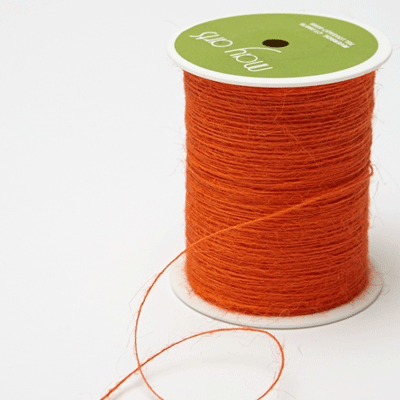 Burlap String Orange
