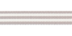Striped Grosgrain Gray