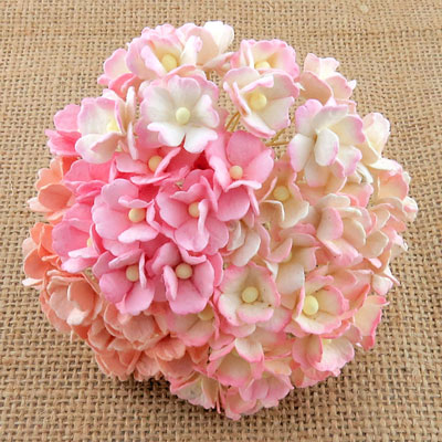 Wild Orchid Craft Sweetheart Blossoms Mixed Pink