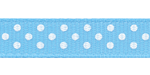 RRR Select Swiss Dots Grosgrain Blue Mist