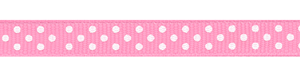 RRR Select Swiss Dots Grosgrain Sherbet