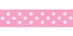 RRR Select Swiss Dots Grosgrain Sherbet