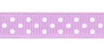 RRR Select Swiss Dots Grosgrain Light Orchid