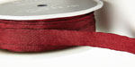 1/2" Burgundy Wrinkled Ribbon