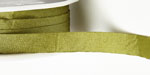 1/2" Olive Wrinkled Ribbon