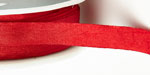 1/2" Red Wrinkled Ribbon